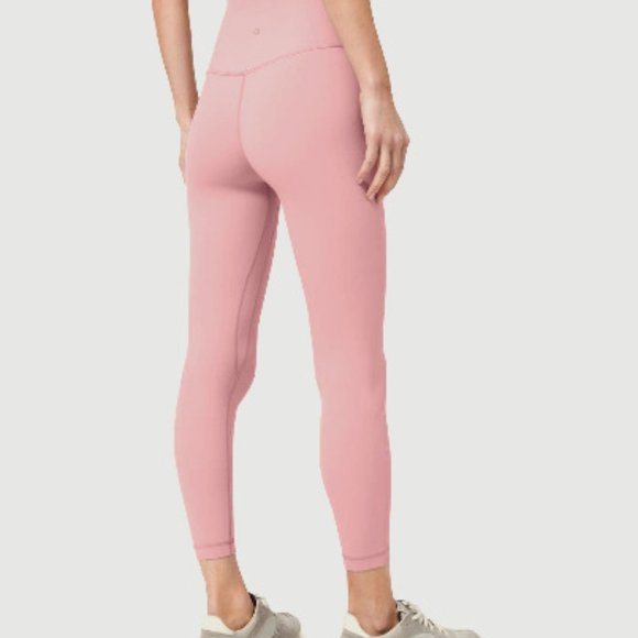 lululemon athletica Pants - Lululemon athletica Align Leggings 25" pink taupe